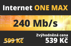 Internet ONE MAX 240 Mb/s