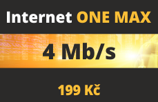 Internet ONE MAX 4 Mb/s