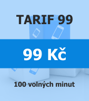 Mobilní tarif TARIF99