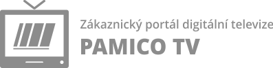 Zákaznický portál PAMICO TV