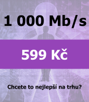 Tarif Internet MAX - optika 1 000 Mb/s